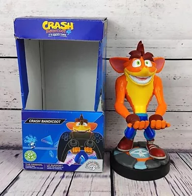 Crash Bandicoot 4 Figure Cable Guys PS5 / XBOX Controller Stand Boxed (Used) • £22.99