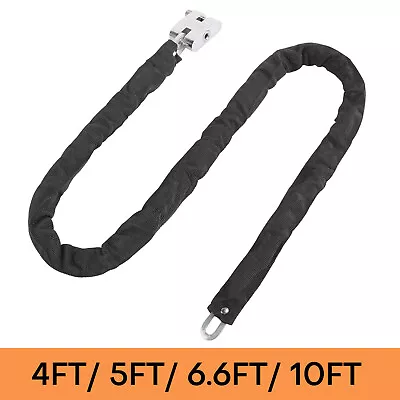 4-10ft Strong Motorcycle Bicycle Bike Chain Lock W/ Keys High Security Locking • $14.85