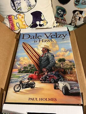 DALE VELZY Is Hawk By Paul Holmes Surf Pioneer Surfing Book Hardcover NIB • $80