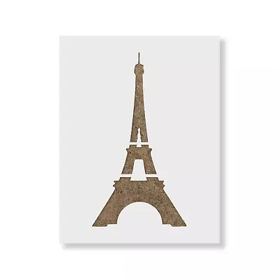 Eiffel Tower Stencil - Durable & Reusable Mylar Stencils • $5.99