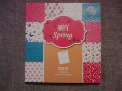 Make & Create Mix& Match Happy Spring Stories Design Paper Pad 6 X 6 30 Sheets • £2.45