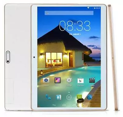 New MTK Quad Core 10 Inch Tablet PC Calls 3G Dual Card Bluetooth Call Learning C • $200