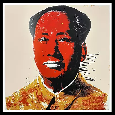 ANDY WARHOL-  MAO -FS#96- MAO Series- Mao Zedong-Proof-Unsigned- Shipped Flat • $2150