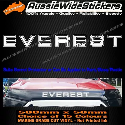  Bonnet Protector Sticker For Ford EVEREST Bug Deflector Cut Decal 500 X 50mm  • $12.90