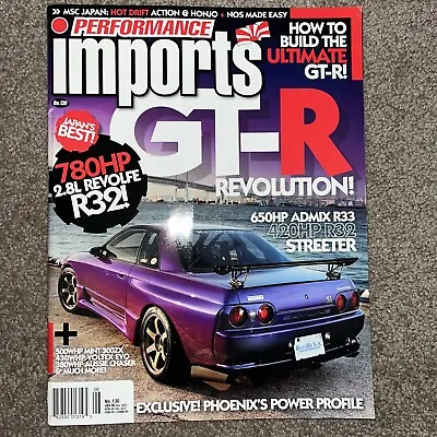 Performance Imports #130 Nissan GT-R Revolution R32 R33 R34 GT-R V Spec & Driftn • $3.83