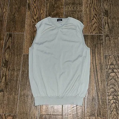 Mens Nike GOLF Light Brown Sweater Vest Size. Medium • $14.99
