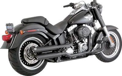 Vance & Hines Twin Slash 3  PCX Mufflers Fits 2010-2017 Harley Softail Fat Boy • $799.99