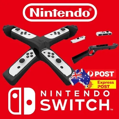 Game Gun Controller Handle Hand Grips Case Fit For Nintendo Switch / Switch OLED • $12.09