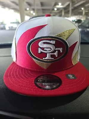 $71 • Buy Vtg 1990s Retro San Francisco 49ers Niners New Era 9fifty Shark Snapback Hat Cap