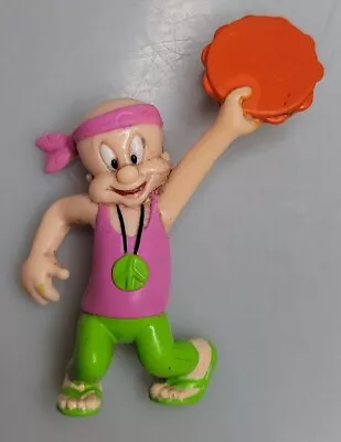 Vtg 1994 NOS Looney Tunes Elmer Fudd Holding Tambourine PVC Figurine -5 • $9.95