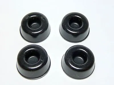 4x Vibration Isolation Gel Pads / FEET (BLACK) FOR Satellite Box/Mini Box/Router • £3.50