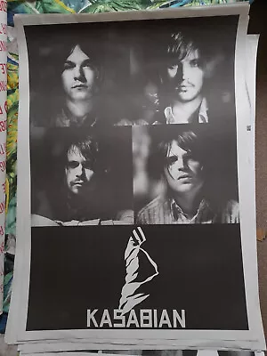 Kasabian Early Rare Promo Poster Mid 00s Original Indie • £4.99