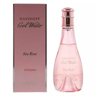 Davidoff Cool Water Sea Rose Eau De Toilette 100ml Spray For Her - NEW EDT • £30.95