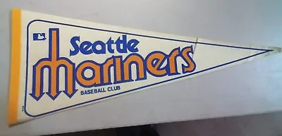 Vintage Seattle Mariners 1977 Baseball Pennant • $12.95
