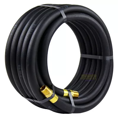 Goodyear 25' Ft. X 1/2  In. Rubber Air Hose 250 PSI Air Compressor Hose 12191 • $44.95