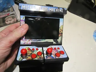 Micro Arcade Machine Retro Working With Batteries Uk Freepost • £10