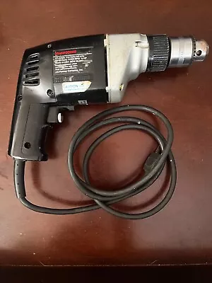 Vintage JCPenney Impact Drill Corded 1/2  Triple Action Model 0002B 3.4 Amps AC • $9.99