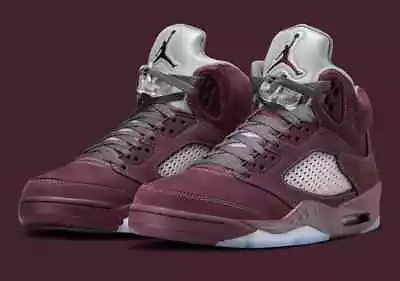 Nike Air Jordan 5 Burgundy Retro (2023) Mens Size US 9-13 Shoes Sneakers New✅ • $240