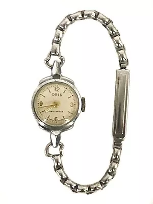 VINTAGE 1960s LADIES SWISS ORIS WATCH WITH 440 KIF MOVEMENT • $20