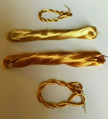 Japanese Goldwork Embroidery Thread 100m Skein 2 Shades Dawn Or Sunset 0.3mm • £14.95
