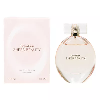 Calvin Klein Sheer Beauty 50ml Eau De Toilette Womens EDT Ladies Perfume • £30