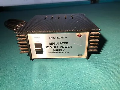 Power Supply 13.8VDC Regulated 2.5A Capacity 120VAC Input • $21