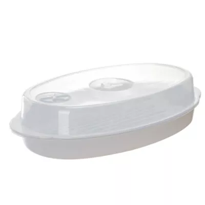 Microwave Plate Cover Steamer For Cooking Fish And Vegetables-DN • £9.99