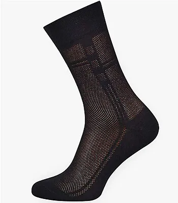 $16.99 • Buy Breathable Mens Cotton Dress Socks Ultra Thin Socks For Mens 5 Pack, Size 9-11