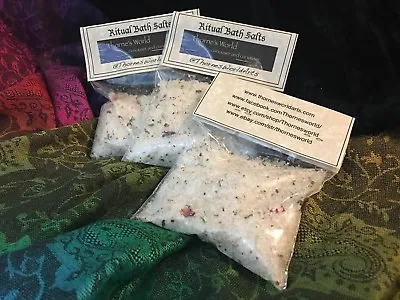 Auntie Thorne's Magickal Bath Salts - Pagan Wicca Witchcraft Magick Ritual • £8.27