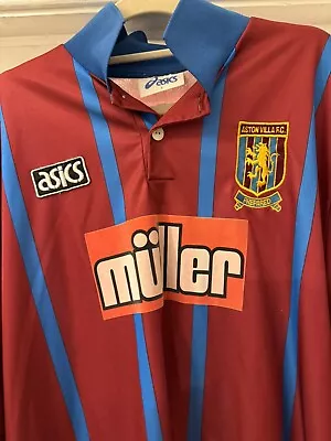 Aston Villa Match Worn Shirt • £650