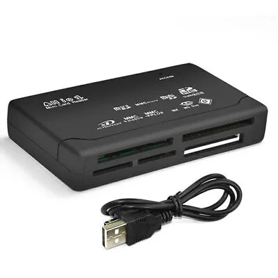 All In One Memory Card Reader USB External Adapter For Mini Micro M2 MMC XD CF • $8.90