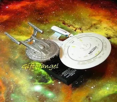 £15.59 • Buy F-TOYS STAR TREK USS Enterprise NCC-1701-D & NX-01 Spaceship Model FT_ST_1+2