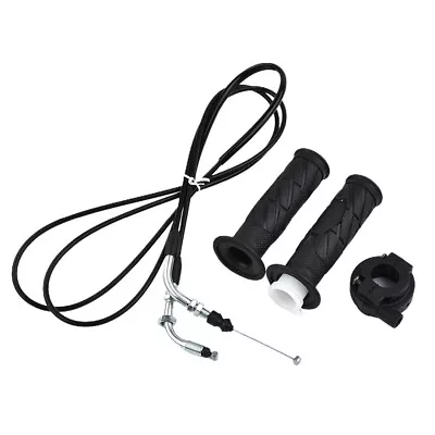 2Pcs Moped Scooter Throttle Turn Handlebar Grip Cable For GY6 125-150CC ATV Bike • $27.54