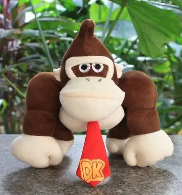 Super Mario Plush Donkey Kong 9  King Kong Monkey Stuffed Toy Soft Doll Gifts • $16.99