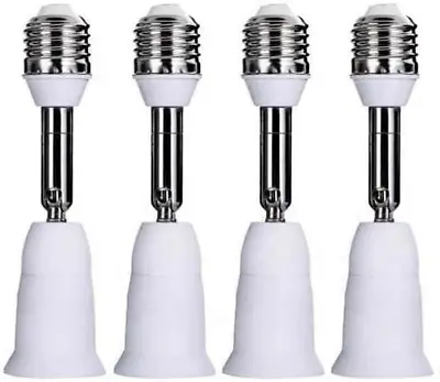 Light Socket Extender 4 Pack  4.5 Inch Extension - Durable And Long Life • $12.02