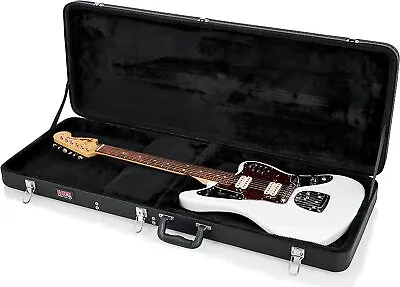 Gator Cases Hard-Shell Wood Case For Fender Jaguar/Jazzmaster Guitars (GWE-JAG) • $119.99