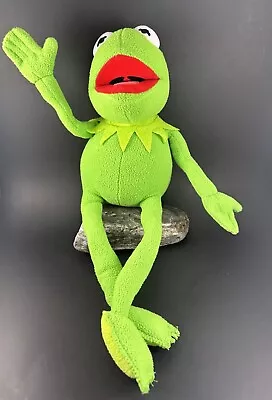 Disney Just Play Muppets Posable Kermit The Frog Plush 16” Stuffed Animal Toy • $22.99