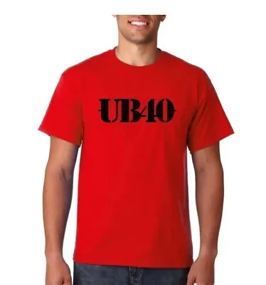 Men’s UB40... Ali Campbell... Red Red Wine...Music Gift Idea T-shirt... Size L • £14.99