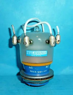 ITT Jennings RB2A-26N166 Vacuum Relay 26.5VDC 225Ω Guaranteed Free Shipping • $299.95