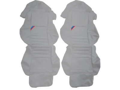 $1098 • Buy Fits BMW E36 M3 Vader 1994-99 Dove Grey Leather Seat Covers Made In USA