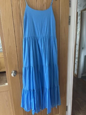 £10 • Buy Beautiful Blue Maxi Dress - Size 20