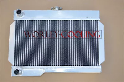 ALUMINUM RADIATOR For ROVER MG/MGB-GT MT NIB MANUAL 1962-1974 63 64 65 66 New • $130