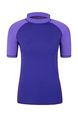 £16.99 • Buy Mountain Warehouse Womens Rash Sun Protection Vest Ladies Wetsuit Swimming Top