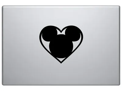 Mickey Mouse Inside Heart Love Logo Car Truck SUV Mac Book Laptop Tool Box Wall • $8.99