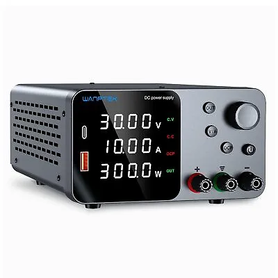 0~30V 0-10A Adjustable DC Power Supply Lab Regulator Variable Bench Switching • $65.99