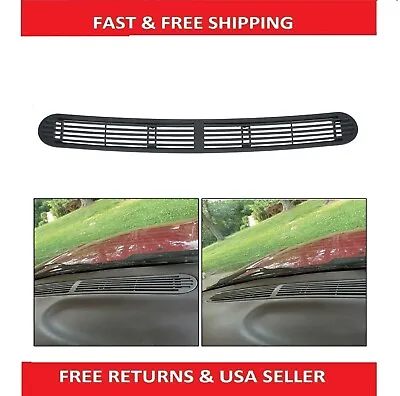 Vent Cover Left Grille Defrost Graphite Panel Fit 1998-2004 Chevy Sonoma S10 S15 • $20.21