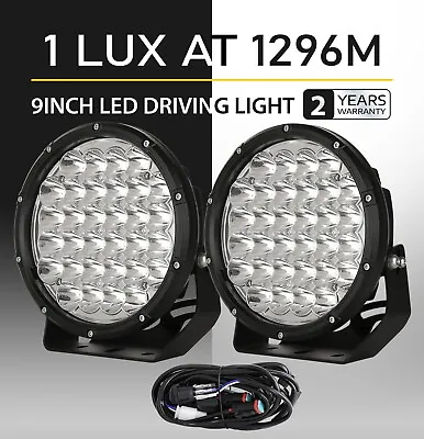 9 Inch ROUND LED SPOT Driving Lights Off Road Spotlights Foglight ATV SUV UTE • $108.99