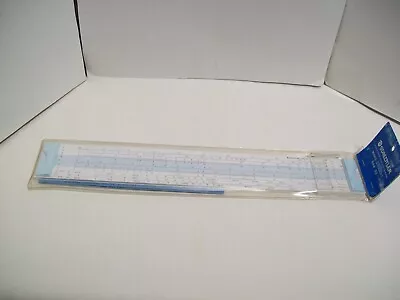 Vintage STAEDTLER MARS Student Slide Rule Japan Model 944-02 New In Package • $14.99