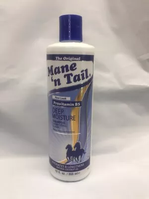 MANE'N TAIL DEEP MOISTURIZING SHAMPOO FOR DRY DAMAGED HAIR 12oz MANE N TAIL • $5.59