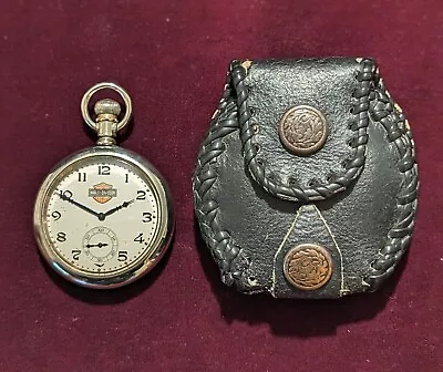 Vintage Elgin Harley Davidson Pocket Watch • $500